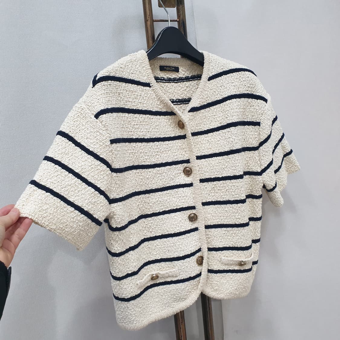 마시모두띠 숏슬리브 니트 가디건 S 상품이미지2