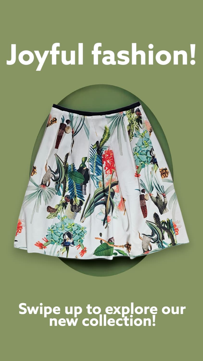 티렌 THYREN 패턴 네오플랜 플리츠 미디스커트 55(1/2) 상품이미지3