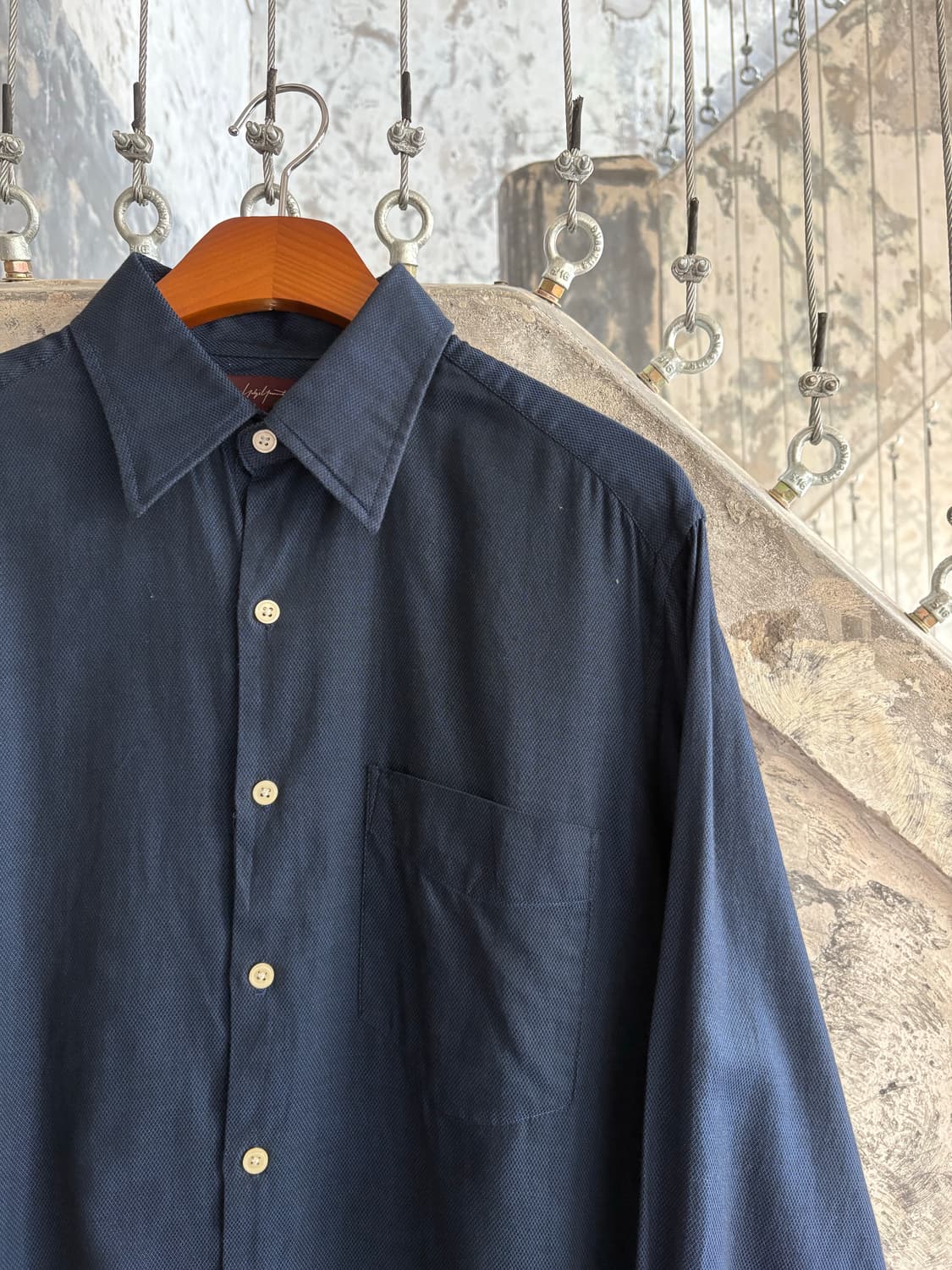 A.A.R DURBAN Yohji Yamamoto Blue Shirt 상품이미지2