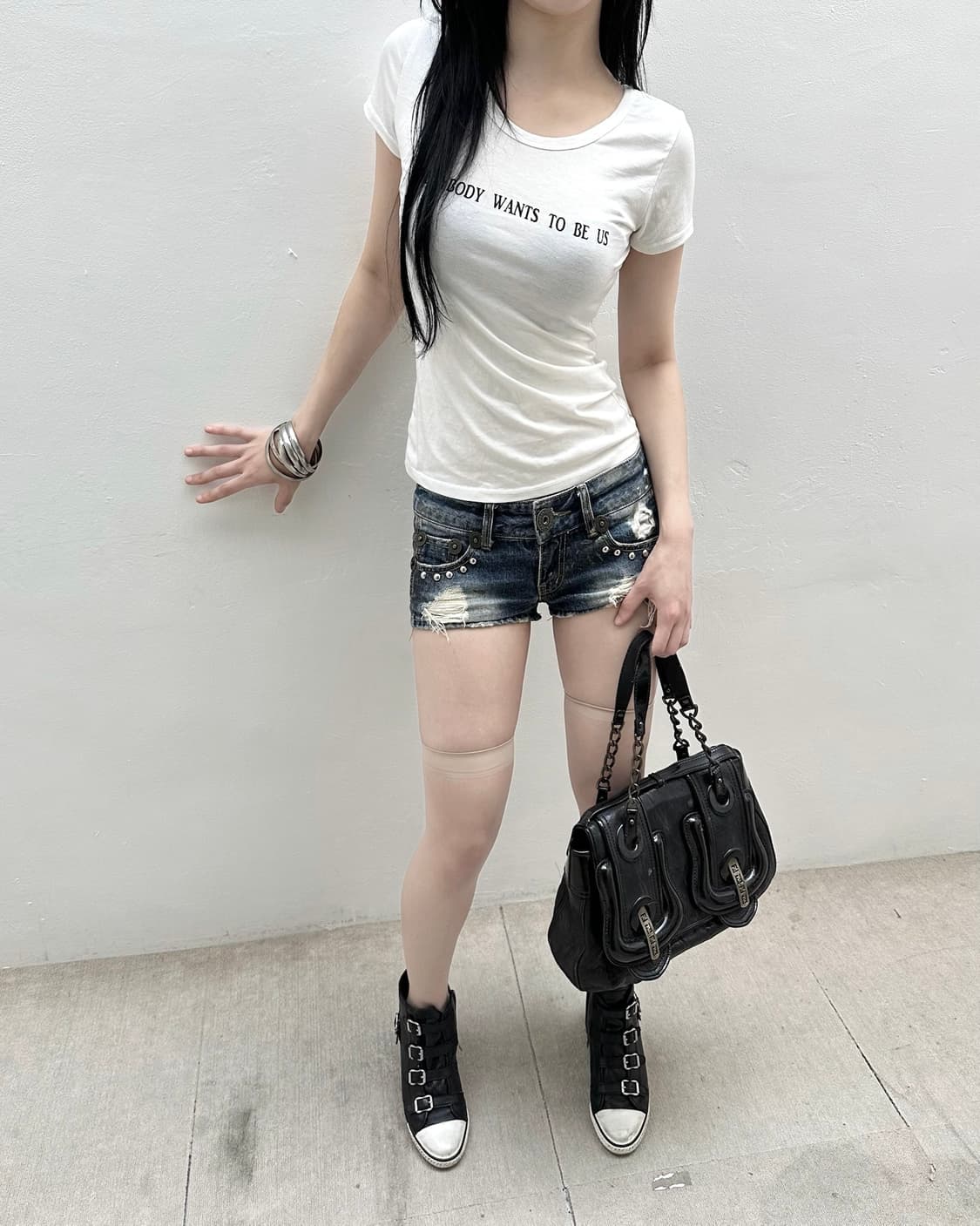 Cecil mcbee lettering print short sleeve 상품이미지1