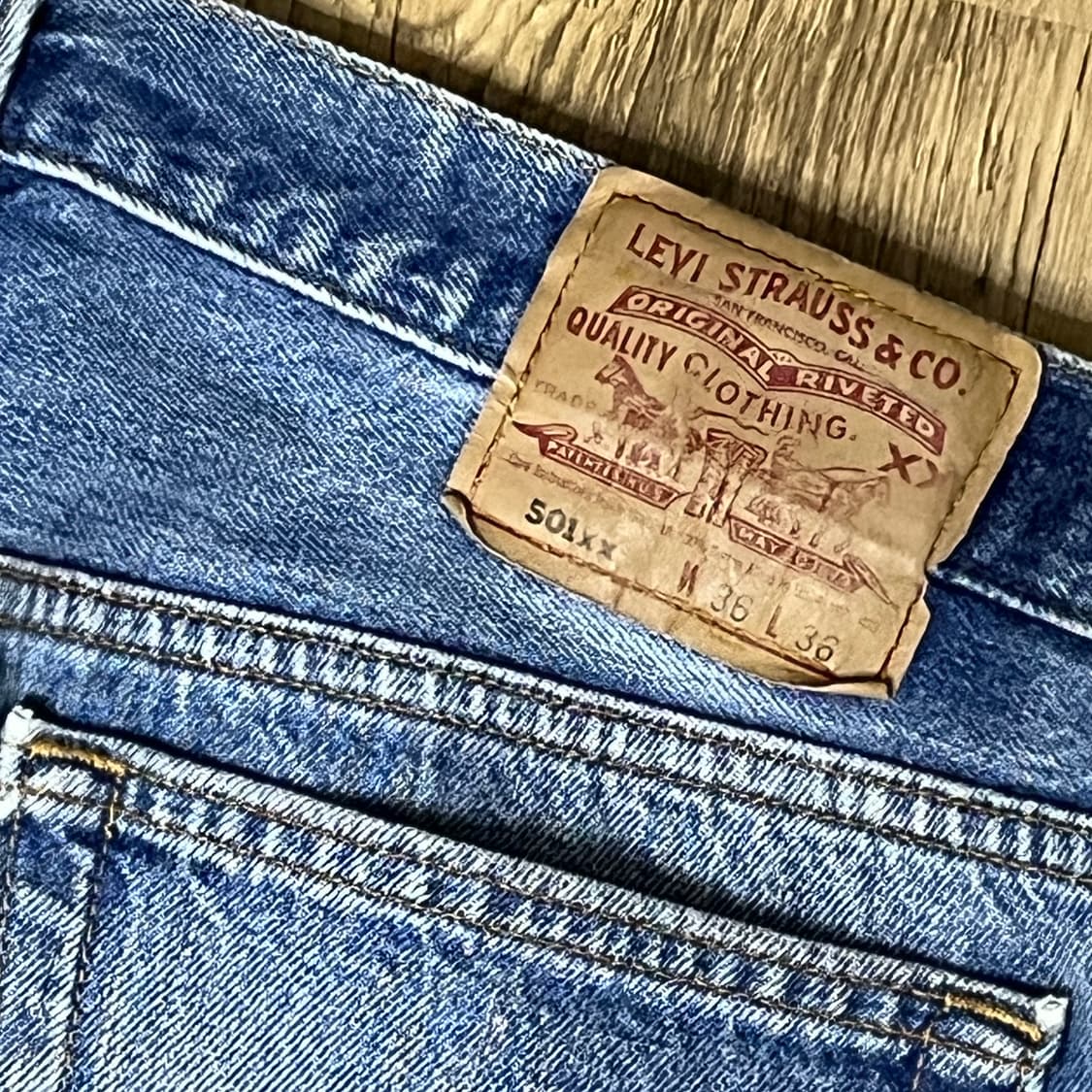 90s USA levis 리바이스501xx [34] 상품이미지5