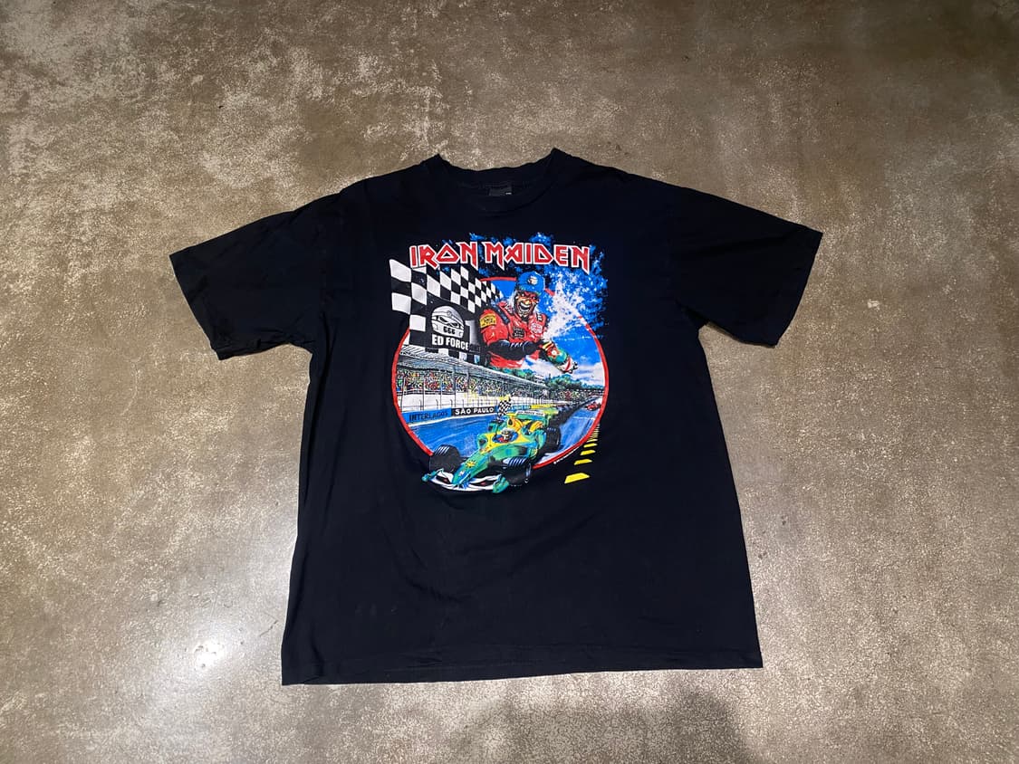 아이언메이든 락밴드  양면 프린팅 티셔츠 상품이미지1