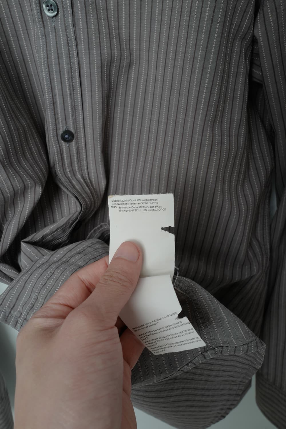 휴고 보스 스트라이프 셔츠 상품이미지7