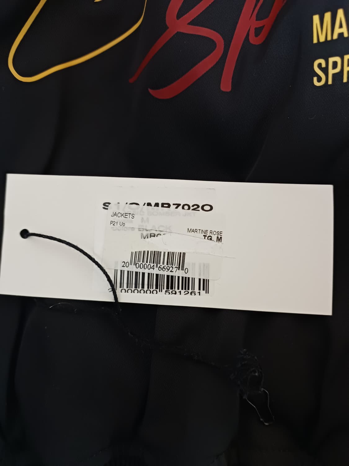 급처) [M] 마틴로즈 클래식 봄버 블랙 21ss  상품이미지8
