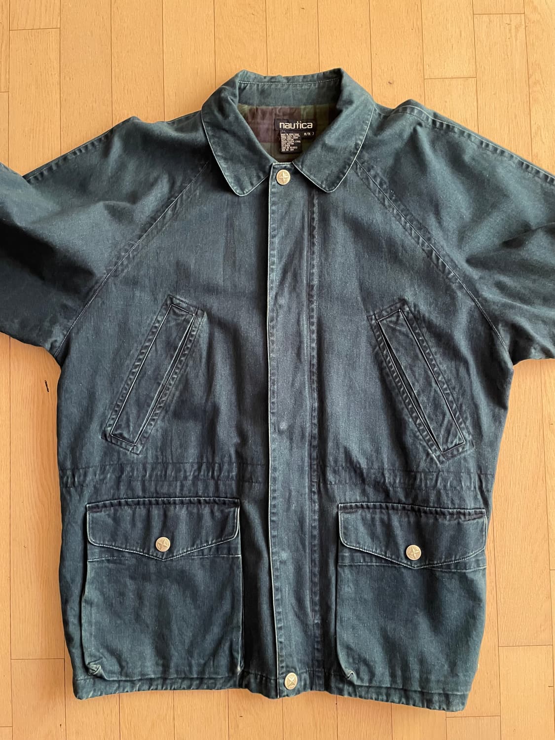 90s nautica 데님 코트 상품이미지2