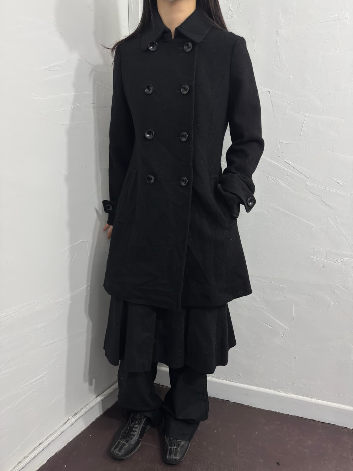 green label relaxing button coat 상품이미지4