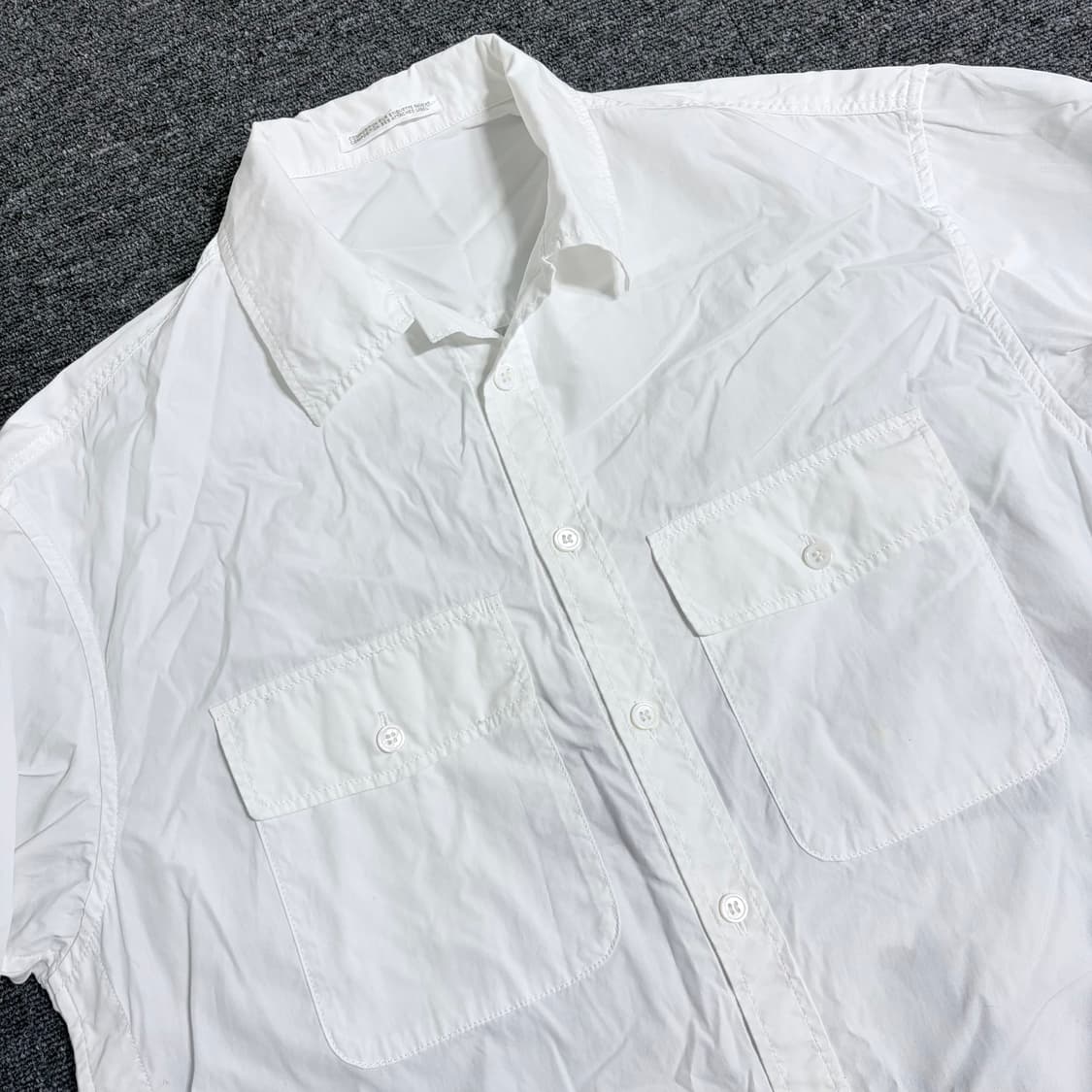 요지 야마모토 19ss 핸드 페인팅 롱 셔츠 상품이미지5