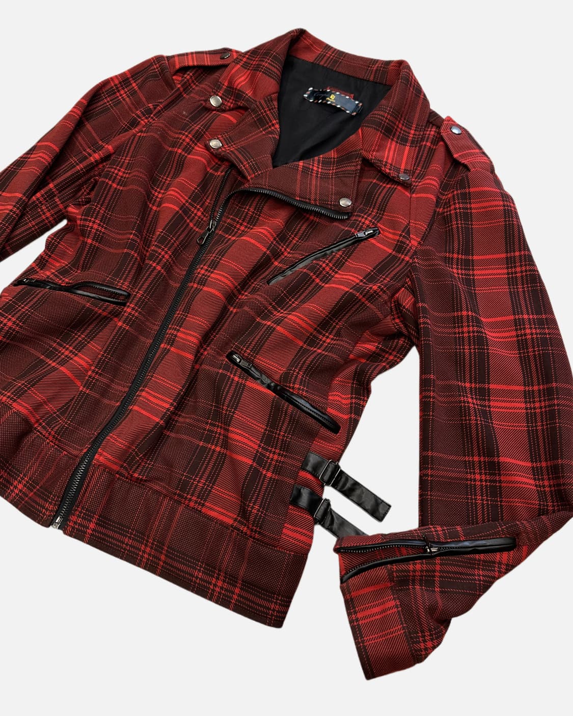 red check rider jacket 상품이미지2