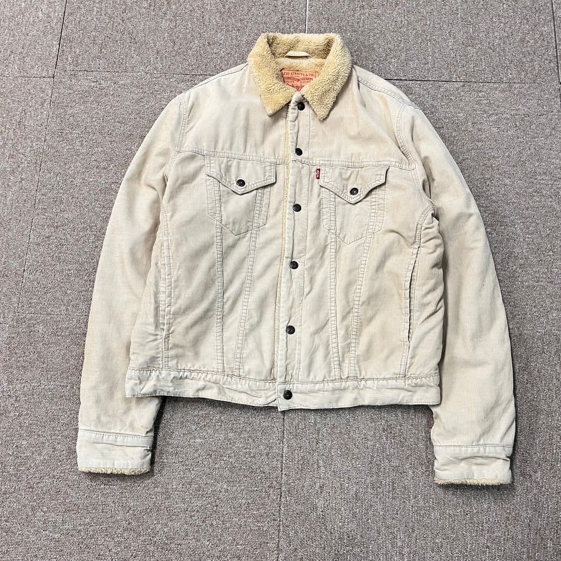 리바이스 양털 쉐르파 코듀로이 트래커 자켓 상품이미지2