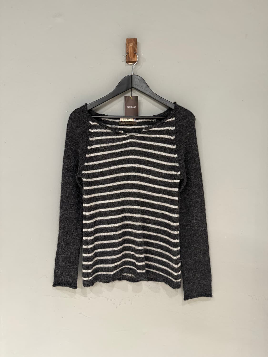 stripe pattern knit sleeve 상품이미지4