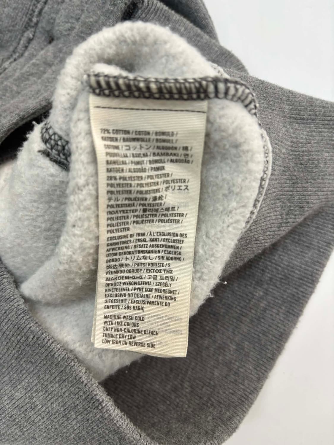 홀리스터 y2k 그레이 버튼 스냅 스웨트셔츠 자켓 희귀져지(L) 상품이미지5