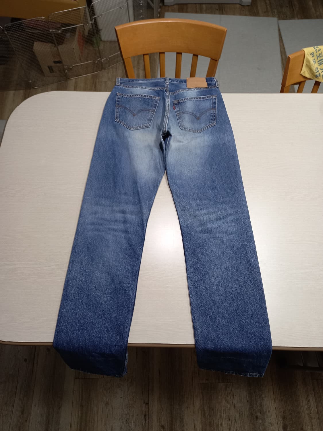 31 리바이스501 워싱 일자진 31-497 상품이미지2