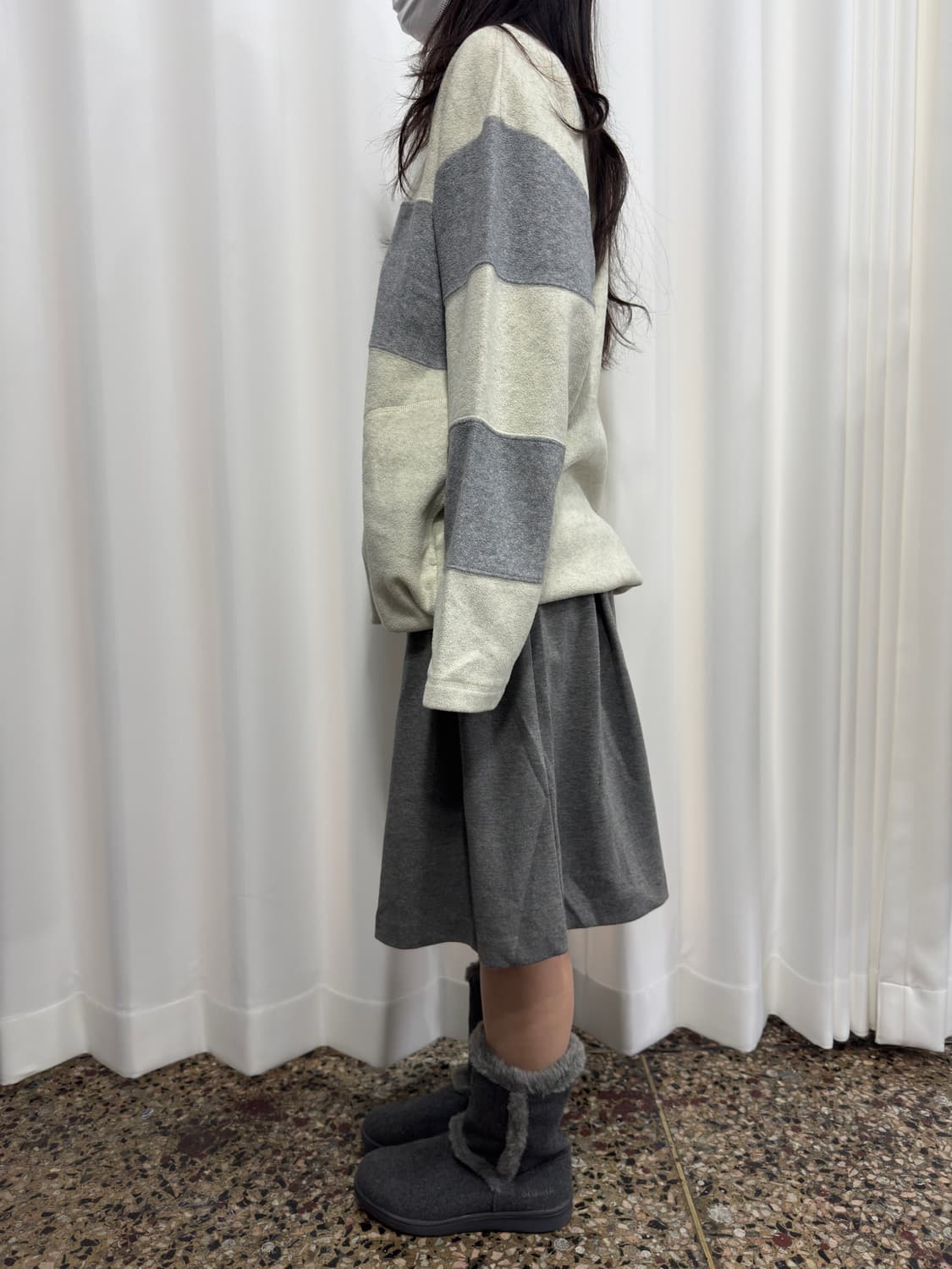 champion fleece half zipup 상품이미지8