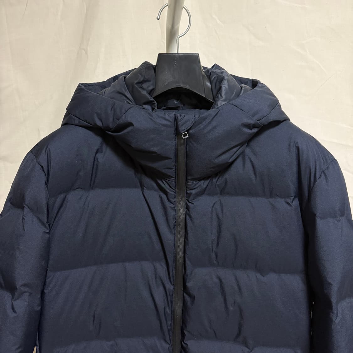 유니클로 심리스 다운파카 덕다운 패딩 / 네이비, XL 상품이미지2