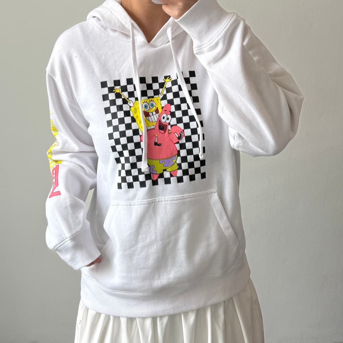 [M] 반스 스폰지밥 후드티 상품이미지1