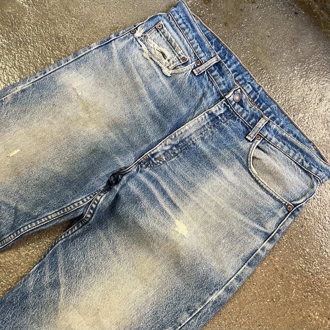 90s Levis505 데님 팬츠 (35“) 상품이미지2
