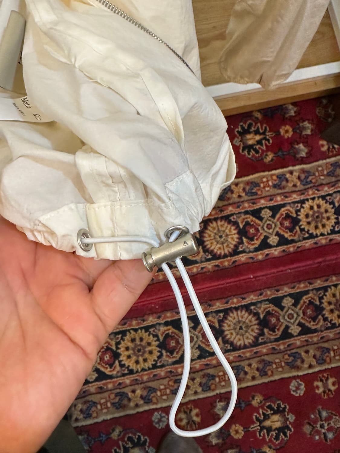 마뗑킴 코팅자켓 아이보리 상품이미지7