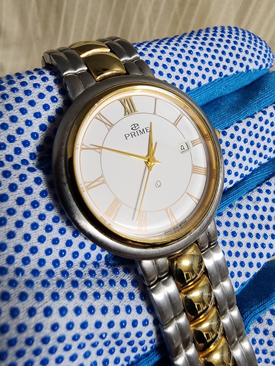 빈티지 삼성 프라임 콤비 시계 메탈 시계 상품이미지8