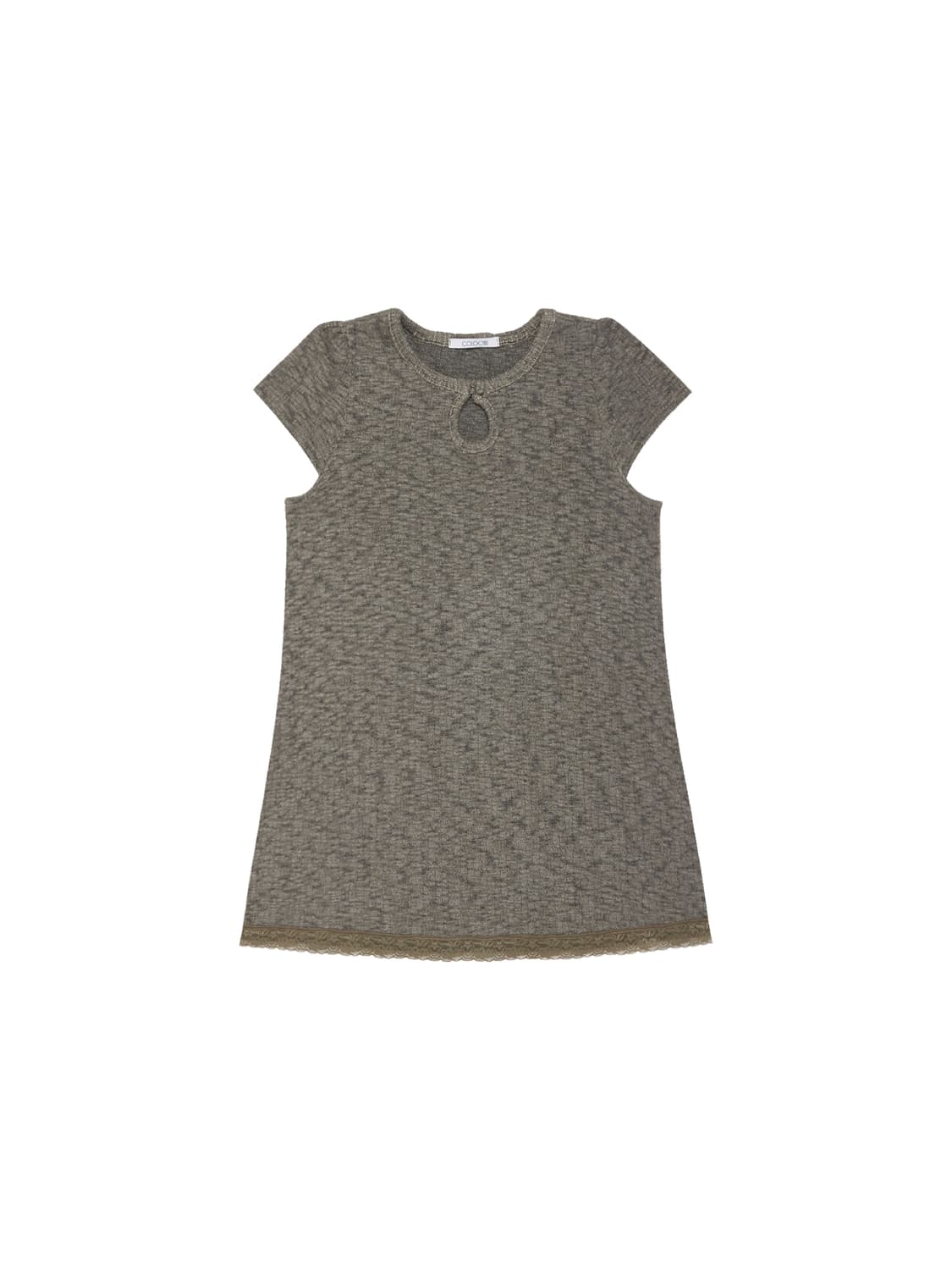 콜로신스 TOP DRESS KHAKI CHARCOAL 상품이미지1