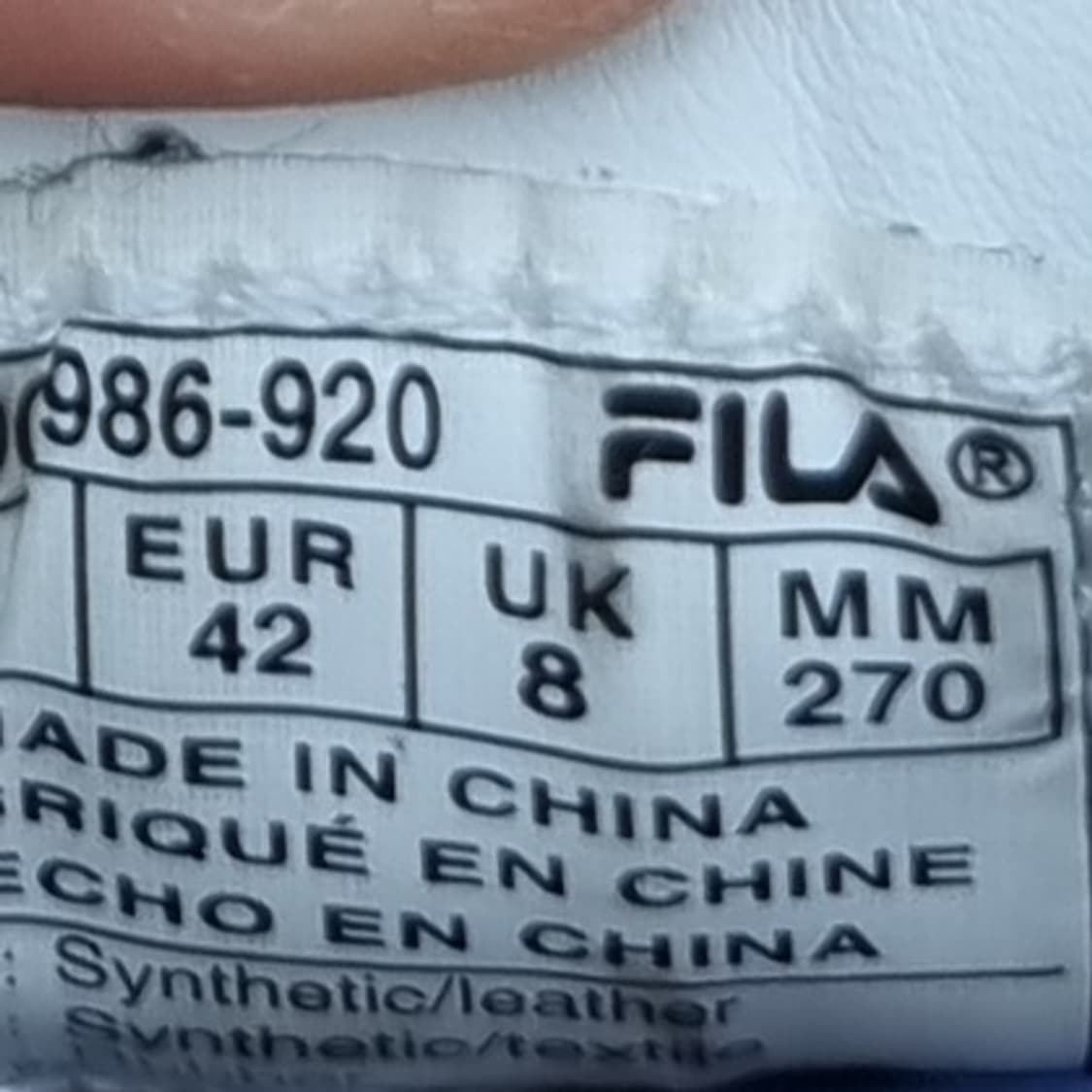 휠라 클래식 킥스 남성운동화 270 상품이미지6