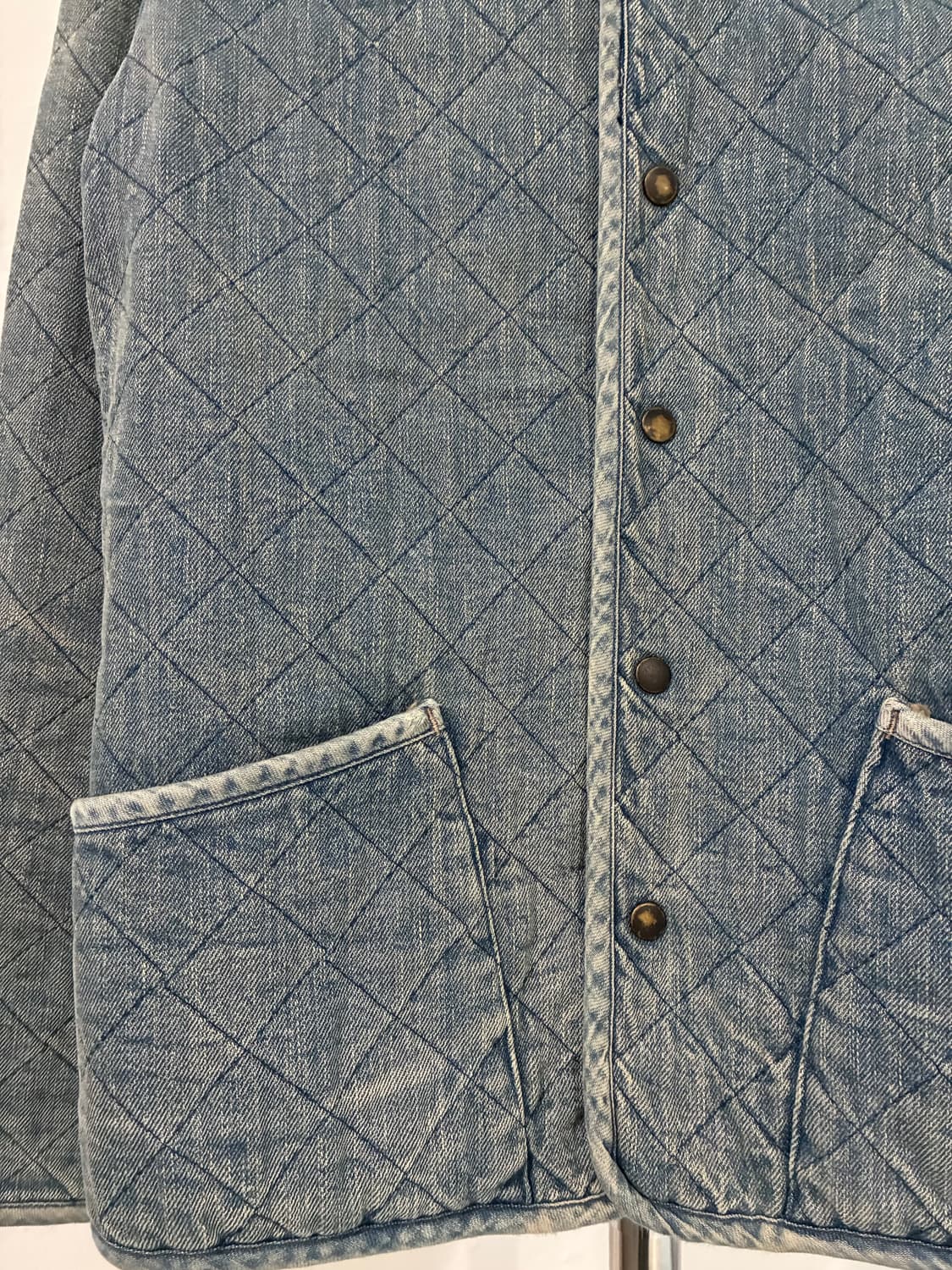 캐피탈 데님 퀼팅 자켓 상품이미지4