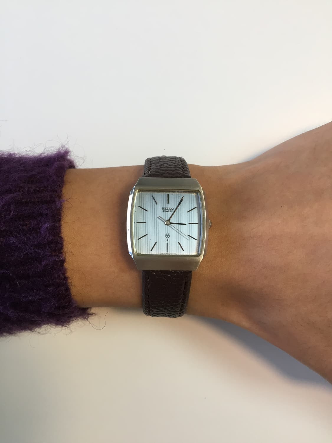 70s seiko chariot pin stripe quartz 상품이미지5