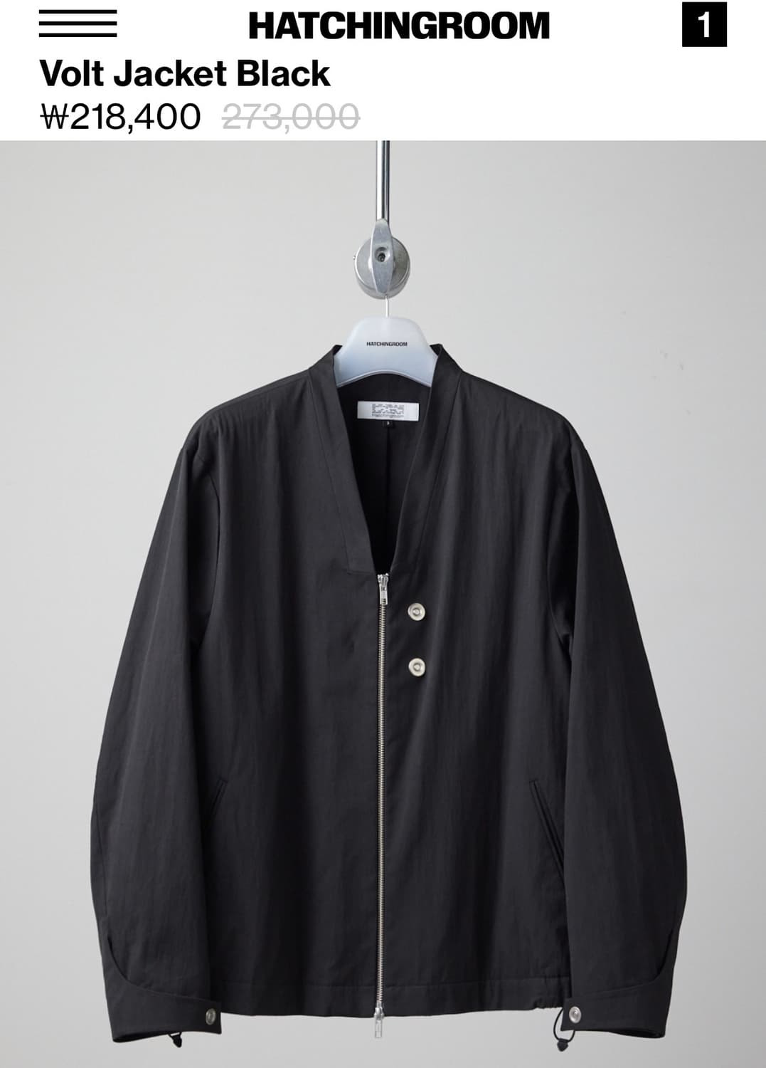VolT Jacket Black (4) 상품이미지1