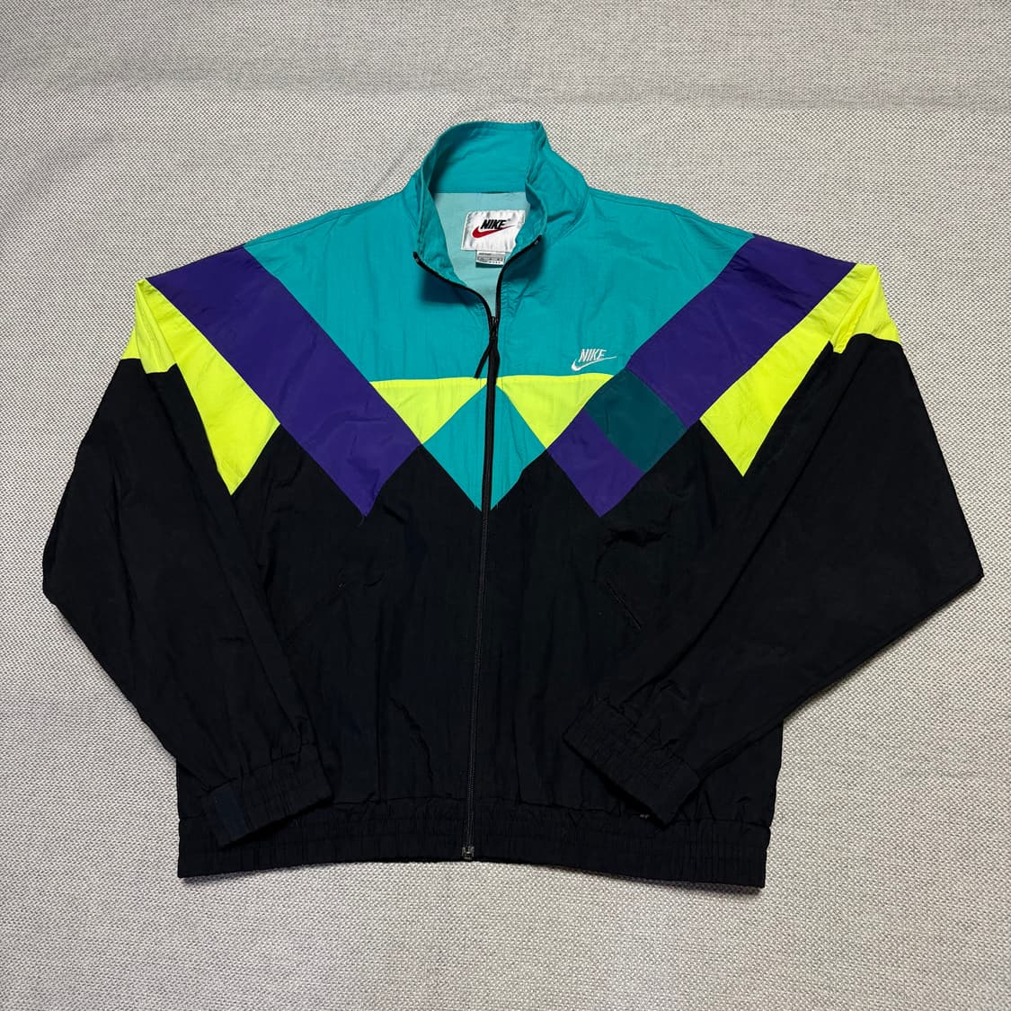 00s 나이키 올드스쿨 빅로고 바람막이 자켓 상품이미지1