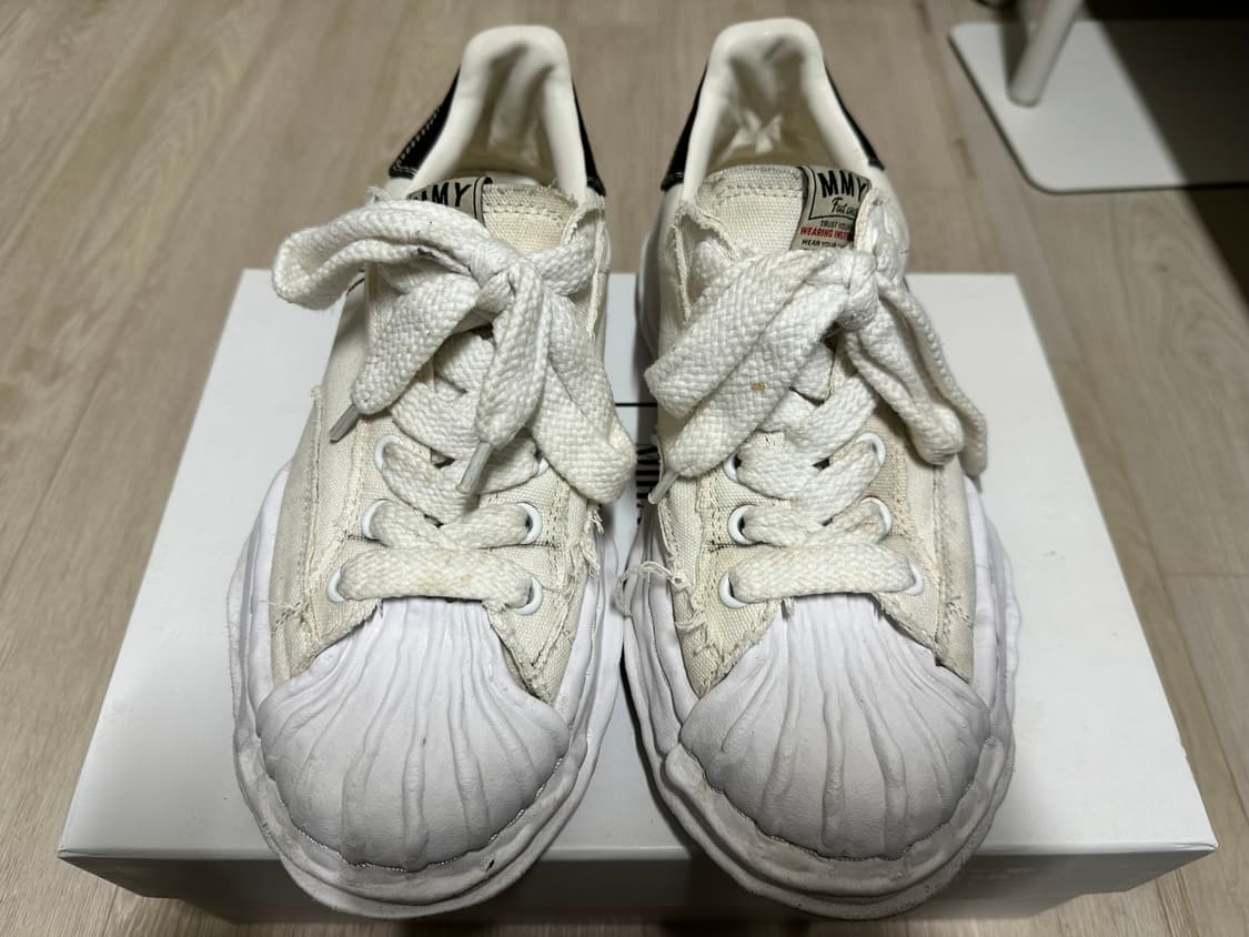 미하라 야스히로 블레이키 OG 솔 캔버스 화이트 42 상품이미지1