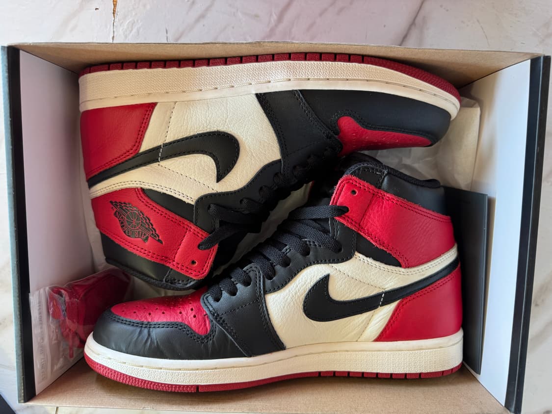 조던1 레트로 하이 OG 브레드토 260 팝니다 상품이미지6