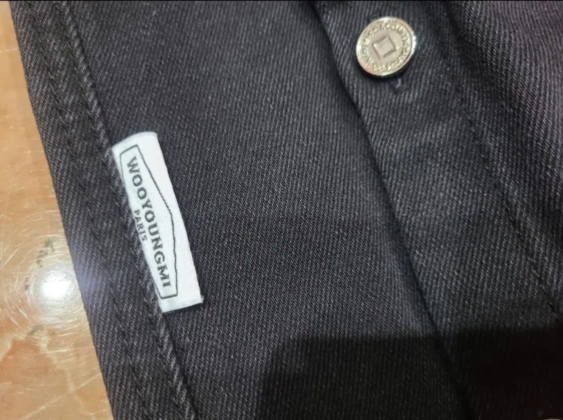 21SS 우영미 백로고 오버핏 데님셔츠 상품이미지9