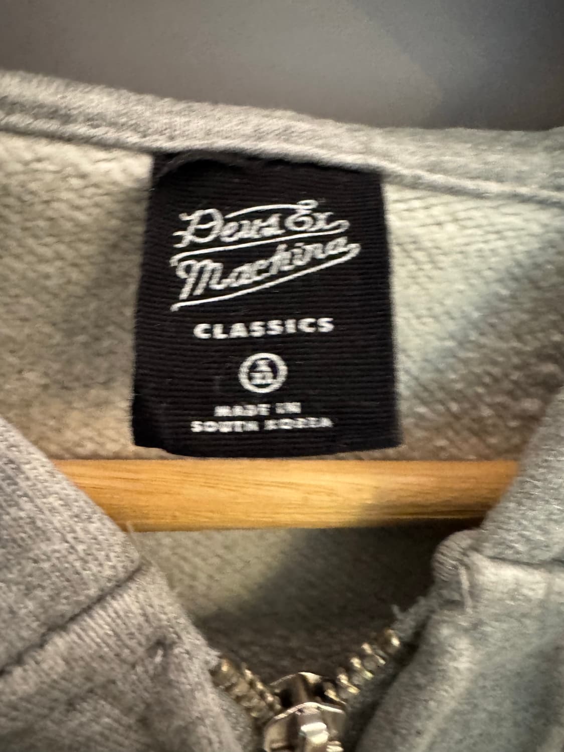 데우스 엑스 마키나 서울 후드집업 그레이 상품이미지7