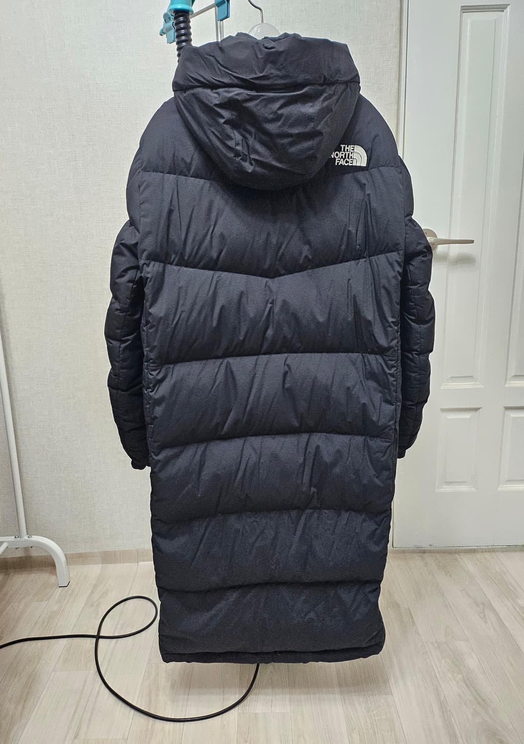 (100)L☆우주매물노스페이스화이트라벨익스플로링RDS[블랙]구스다운롱패딩 상품이미지10