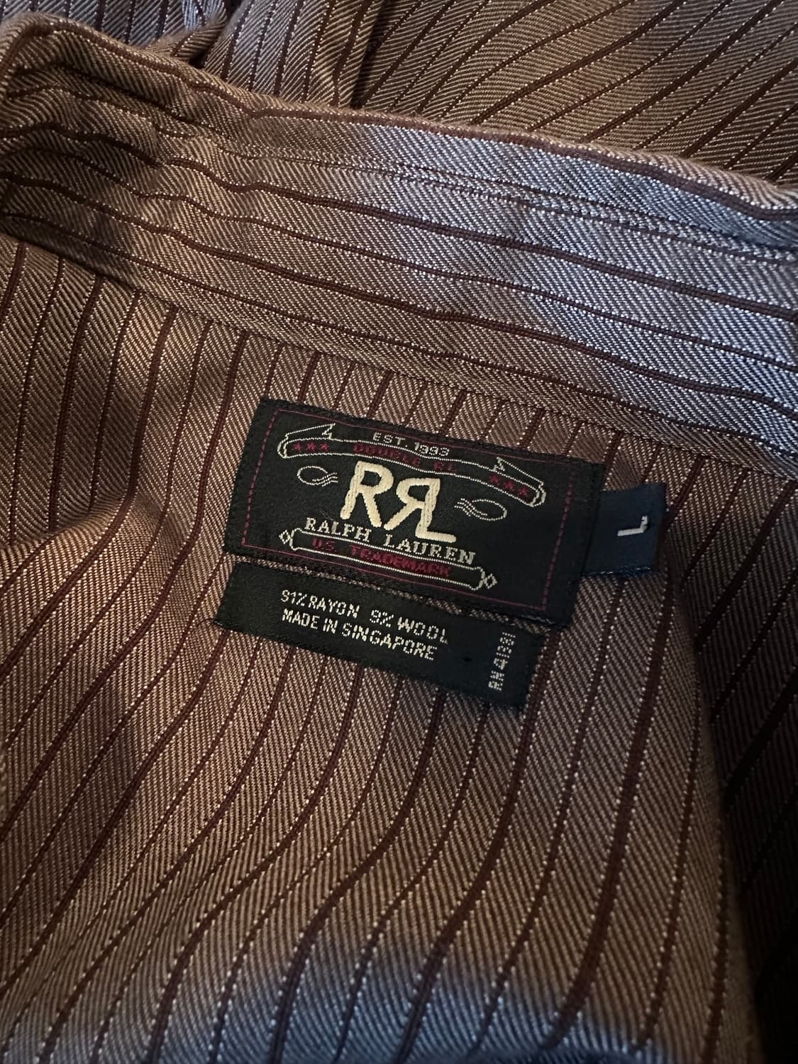 90s 빈티지 더블알엘 RRL 레이온 웨스턴 셔츠 상품이미지9