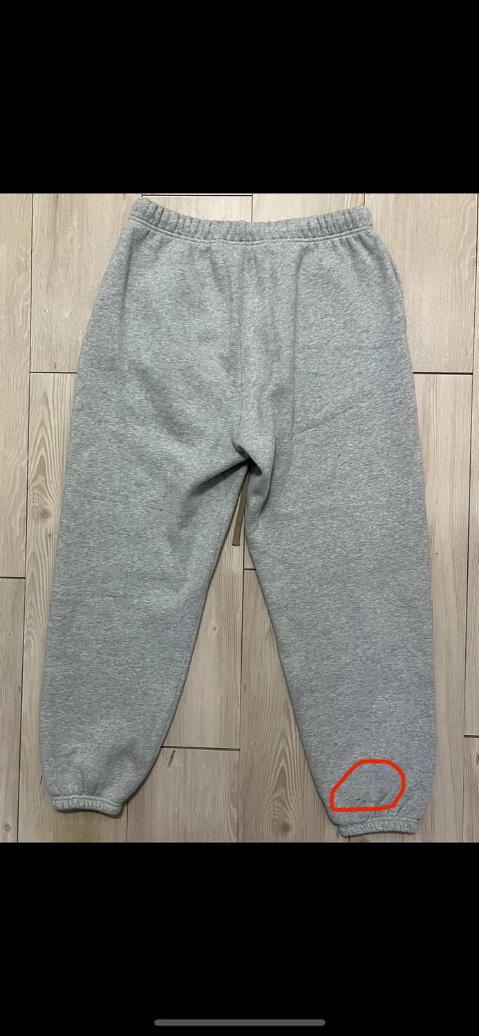 피오갓 에센셜 플리스 팬츠 라이트 헤더 그레이 M 상품이미지4