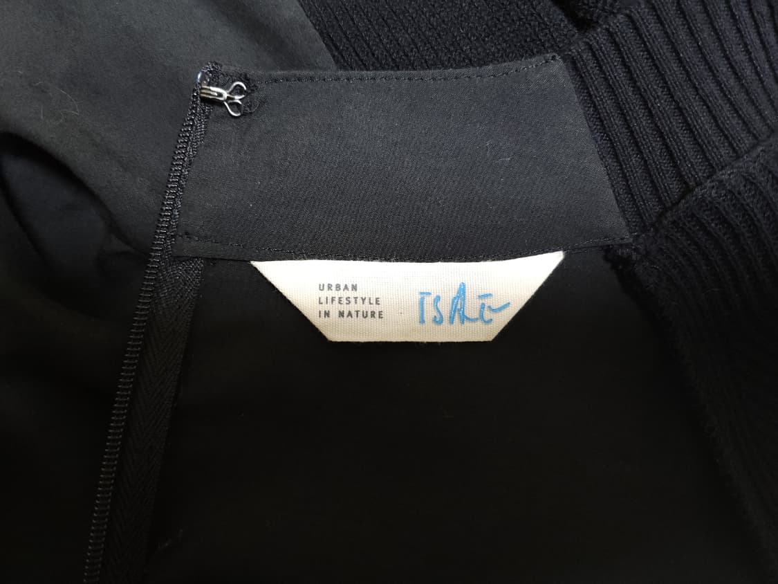 이새 골지패턴 플리츠배색 언발란스 롱원피스 66  상품이미지8