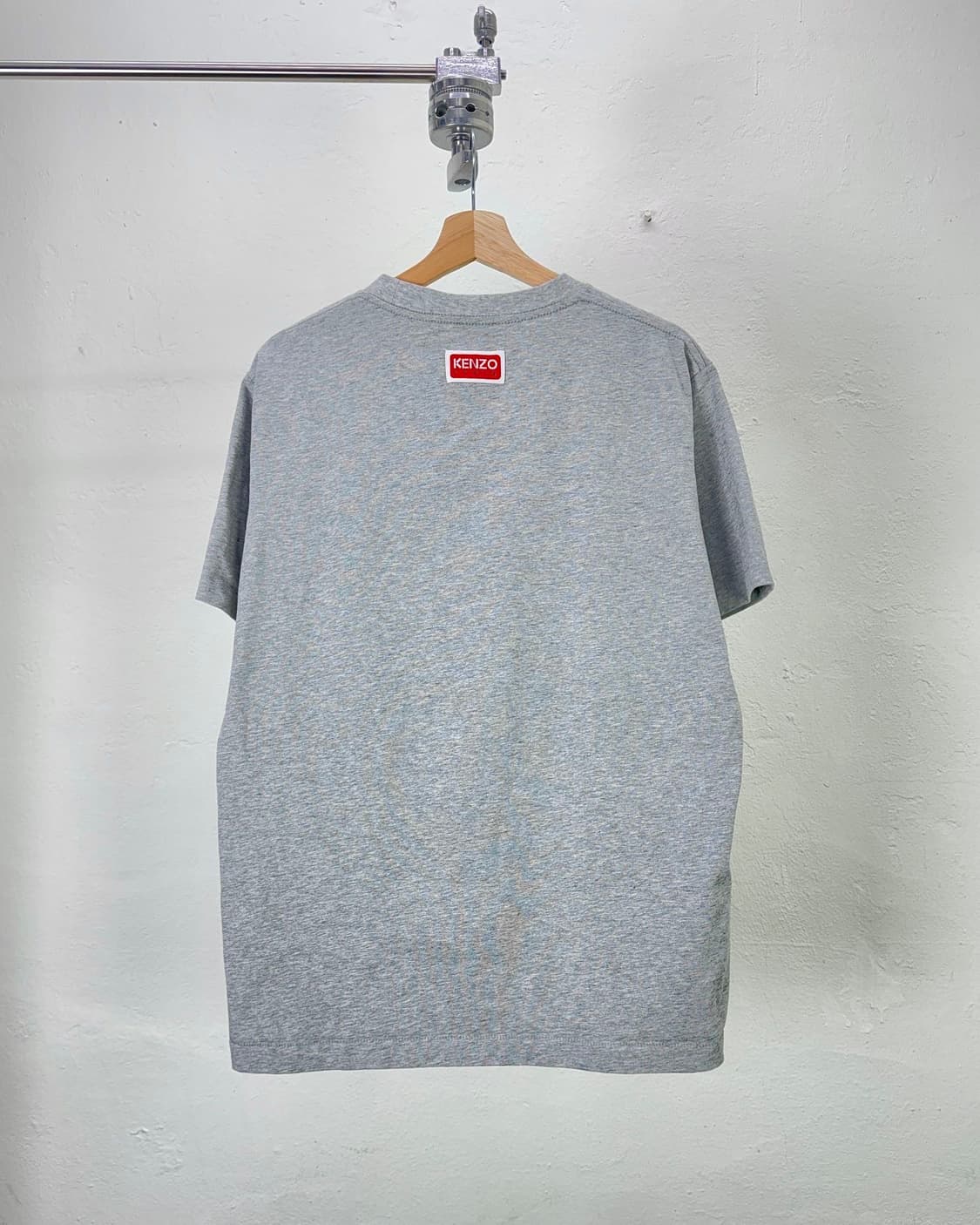 겐조 보크 플라워 코튼 하프 티셔츠 그레이 상품이미지6