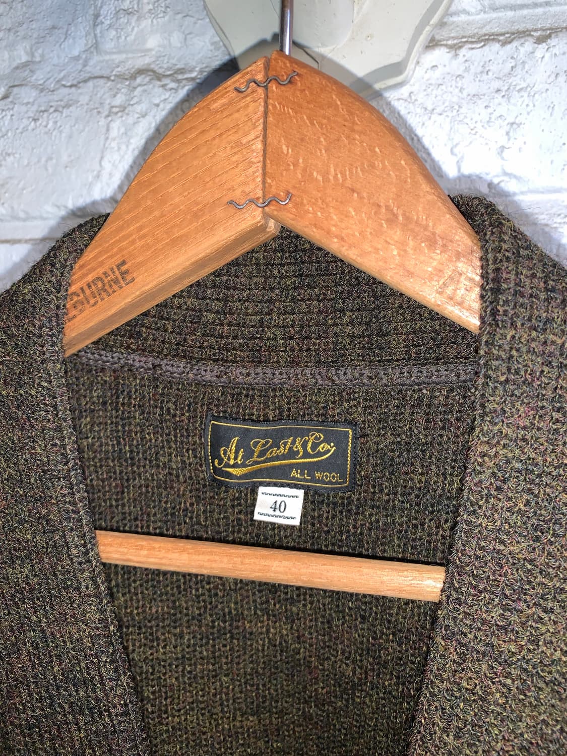 앳라스트코 울 가디건 40  상품이미지3