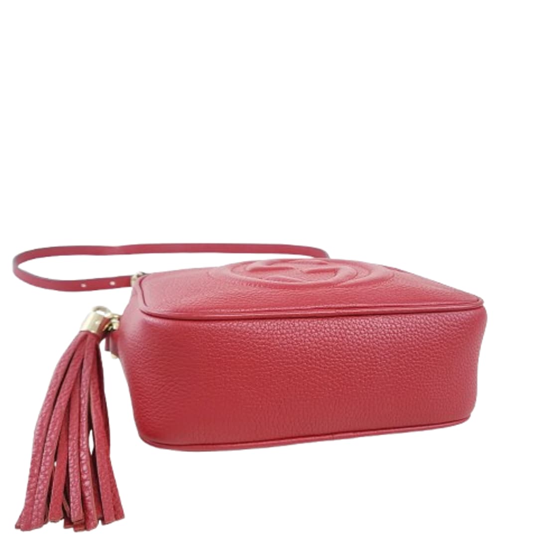 정품 구찌 소호 디스코백 레드 스몰 상품이미지6