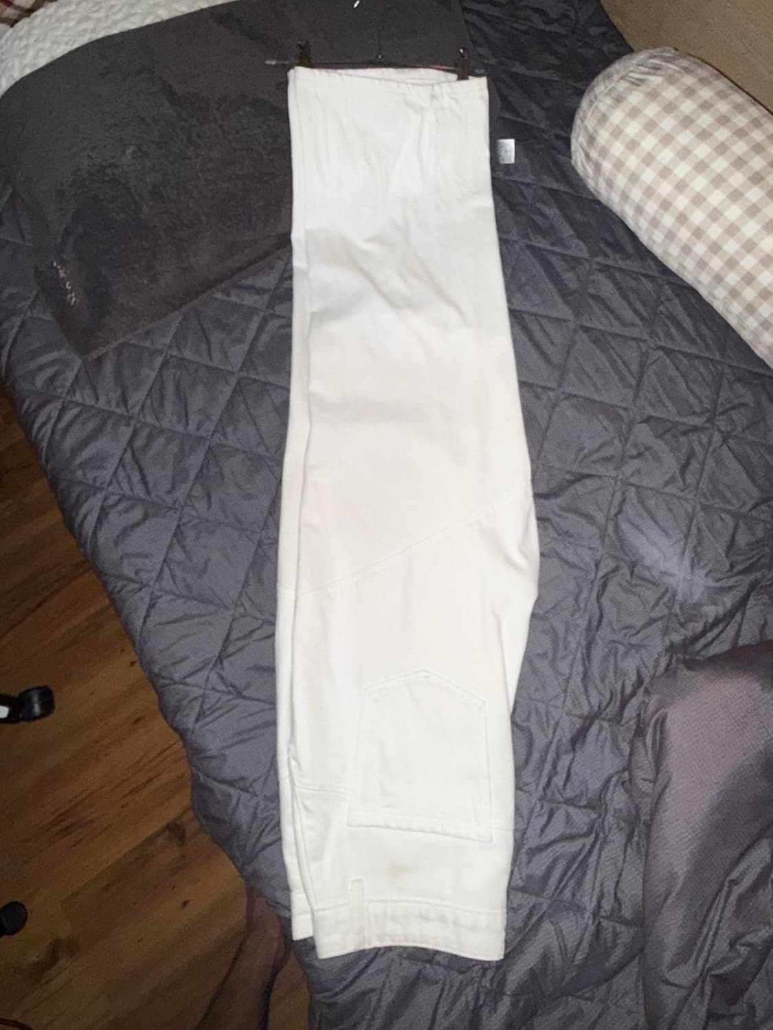 화이트 데님팬츠 상품이미지2