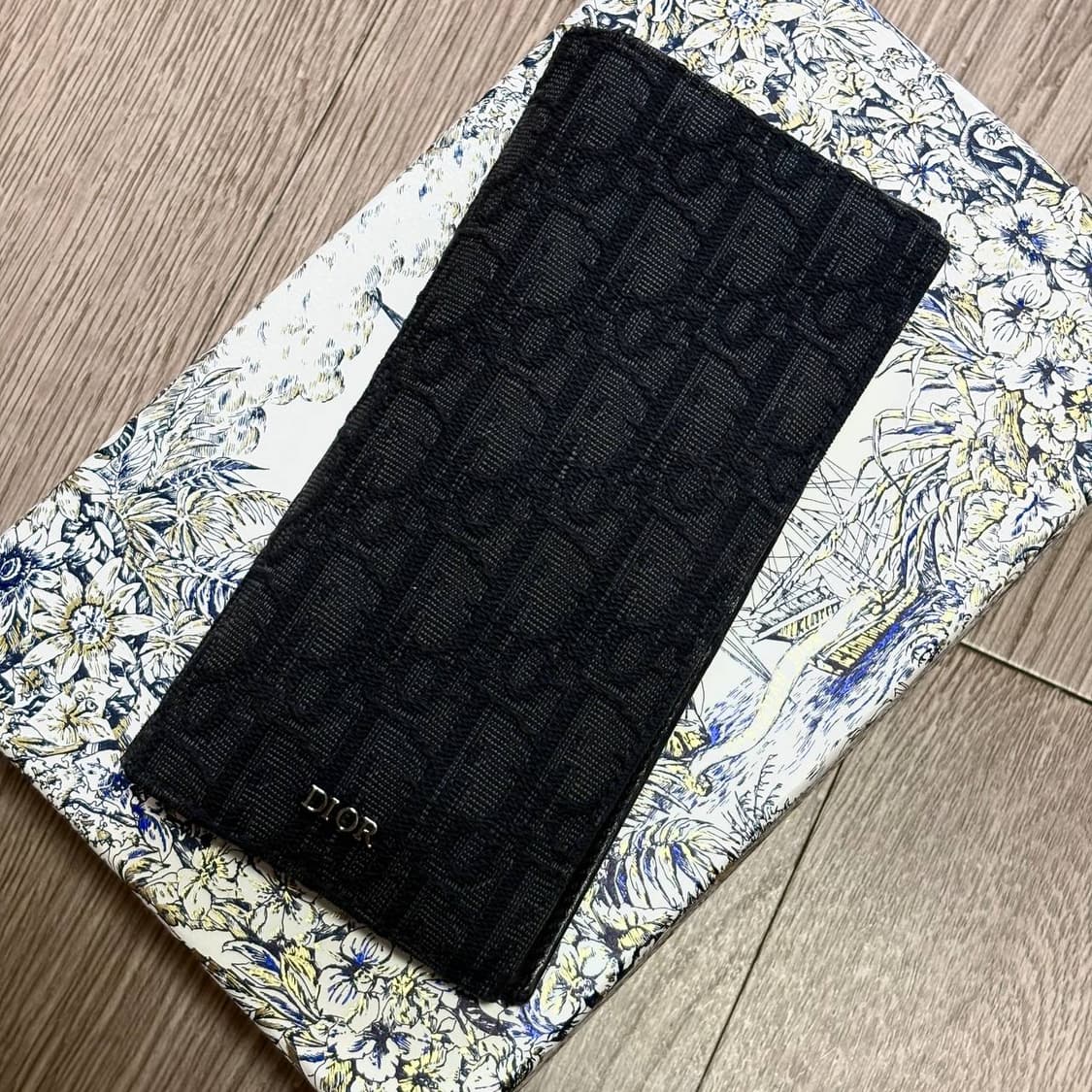 디올 오블리크 장지갑 블랙 상품이미지1