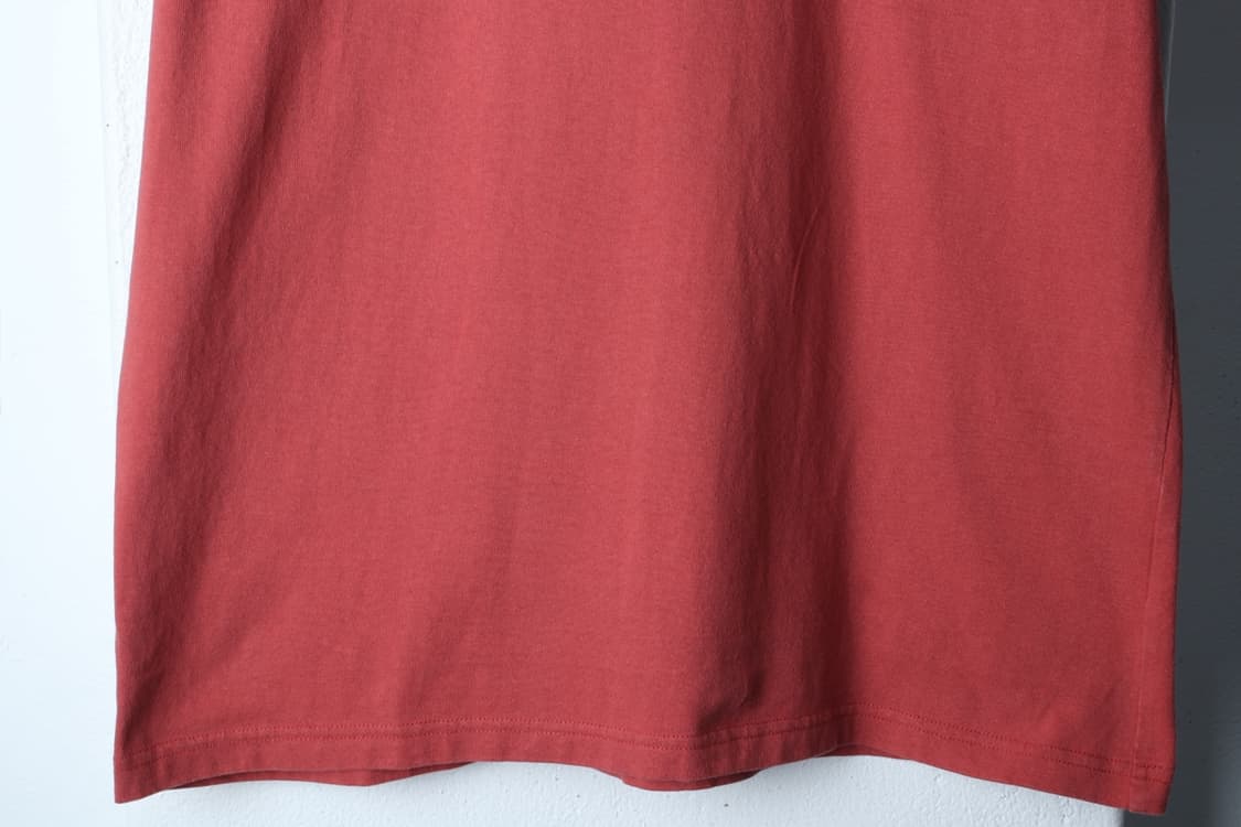 (XL-2XL) 유니클로 반팔 티셔츠 U라인 레드 무지-H31149 상품이미지4