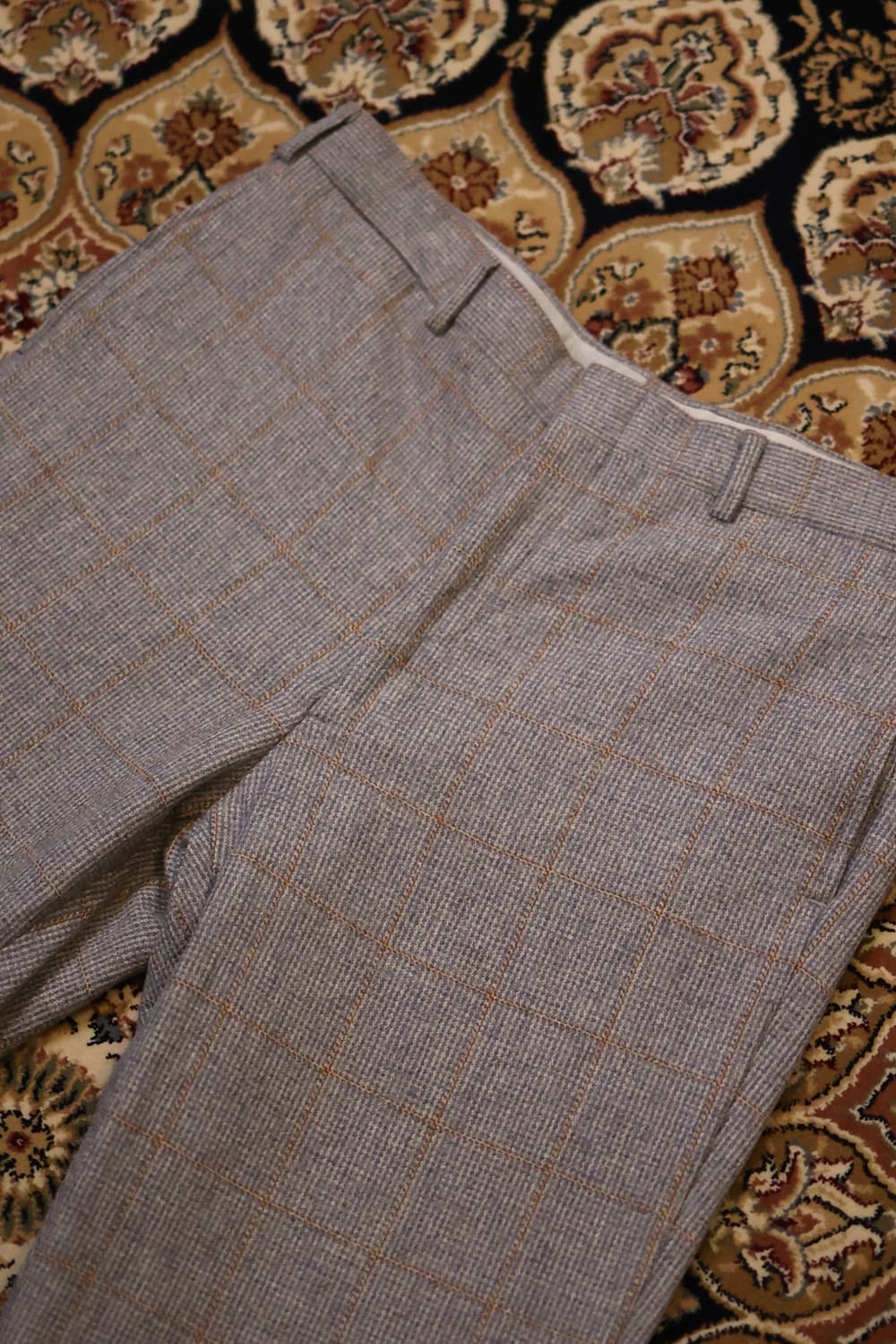70s 빈티지 플래어 울 팬츠 32/27 made in usa 상품이미지2