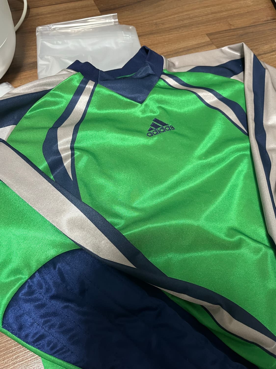 90s 빈티지 아디다스 골키퍼 저지 XL 상품이미지1