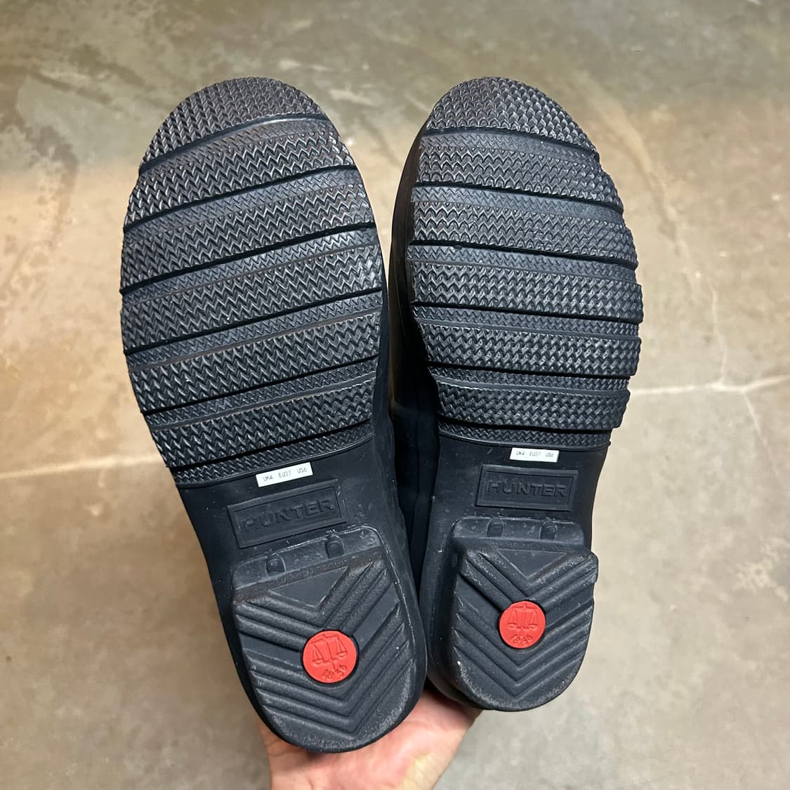 230) 헌터 오리지널 레인부츠 장화 톨 블랙 상품이미지6