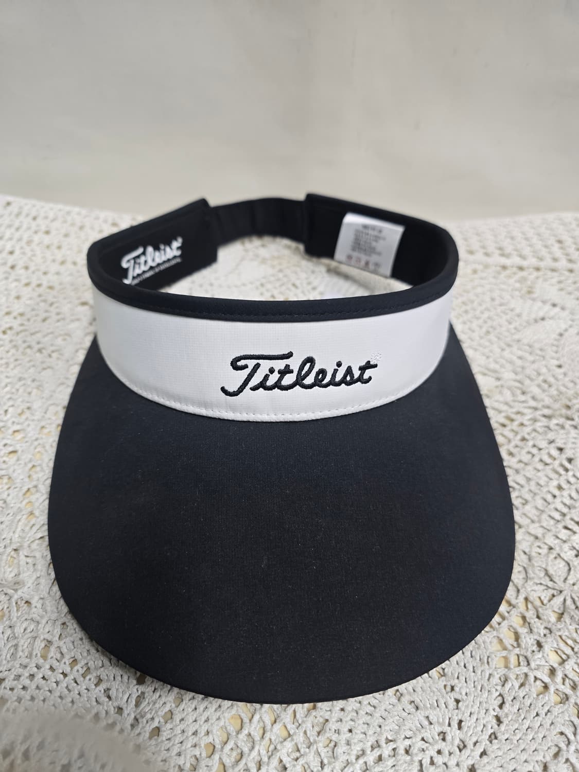 타이틀리스트 블랙 썬캡 상품이미지1