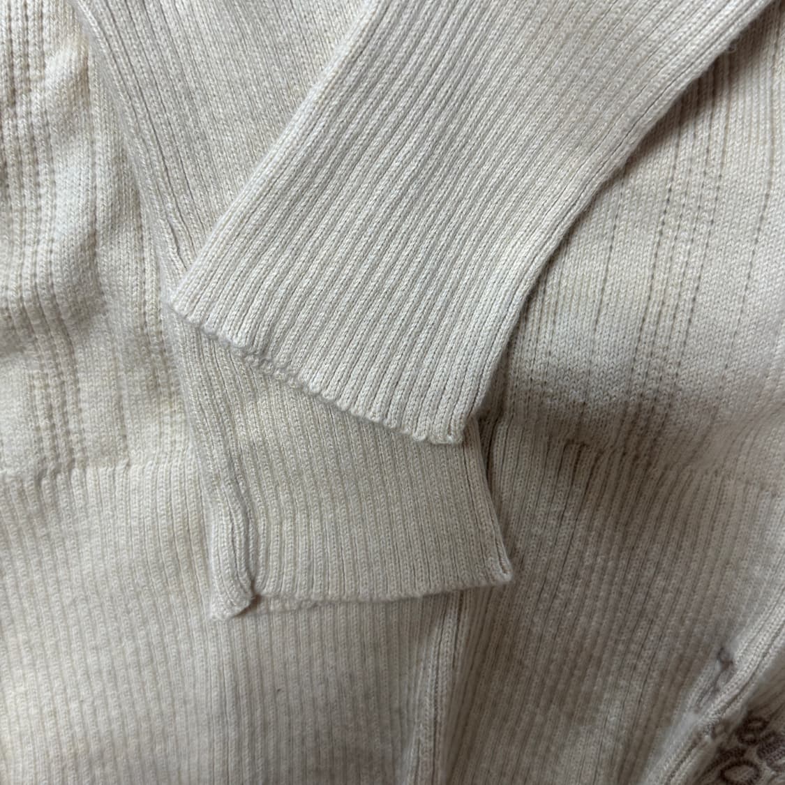 Y2k 폴로 진스 니트 후드 상품이미지4