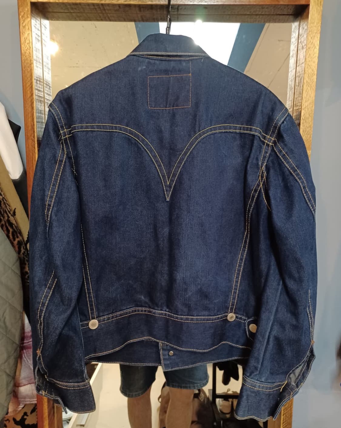 리바이스 스티치 웨스턴 데님자켓 L 상품이미지2