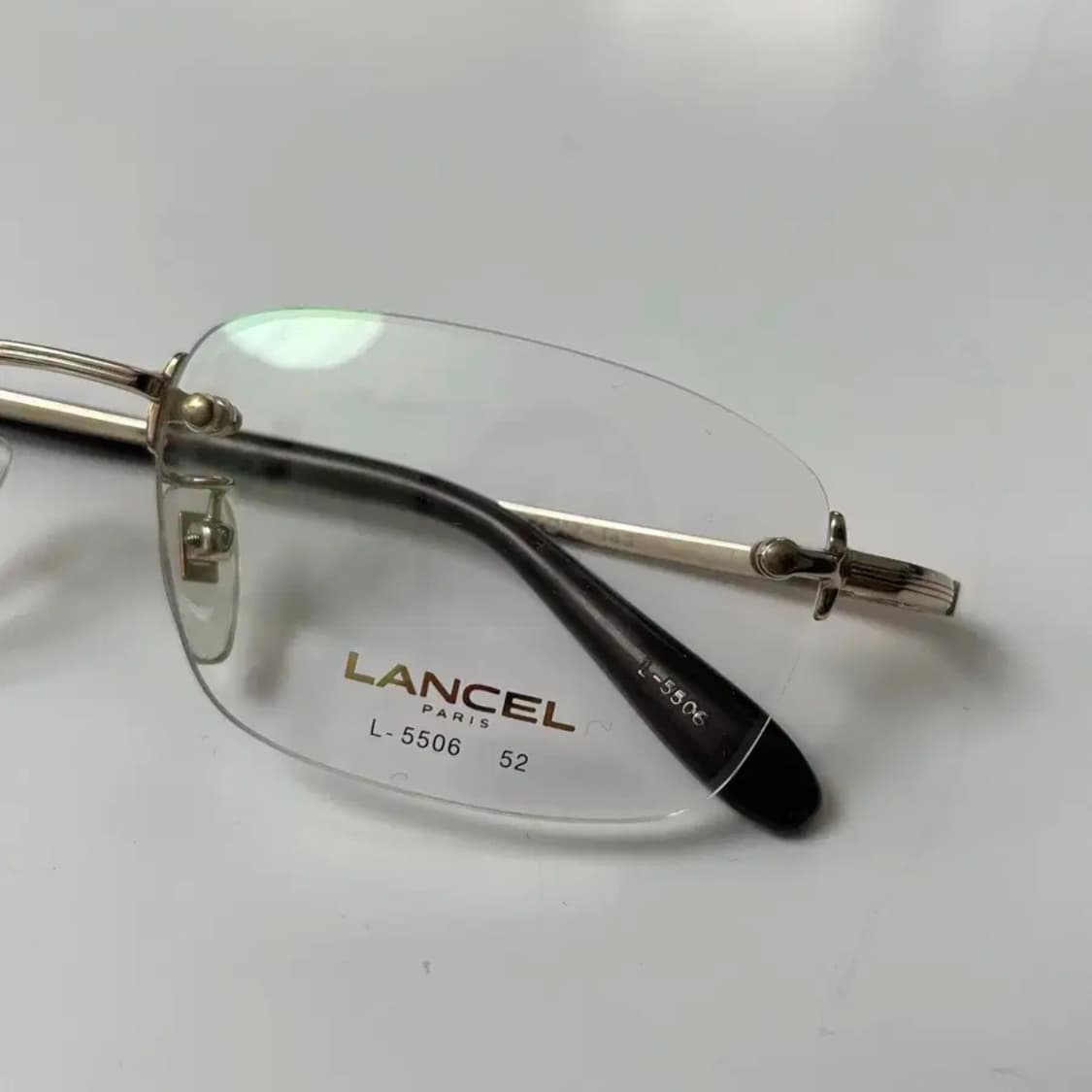 LANCEL 티타늄 무테안경 made in Japan 상품이미지3