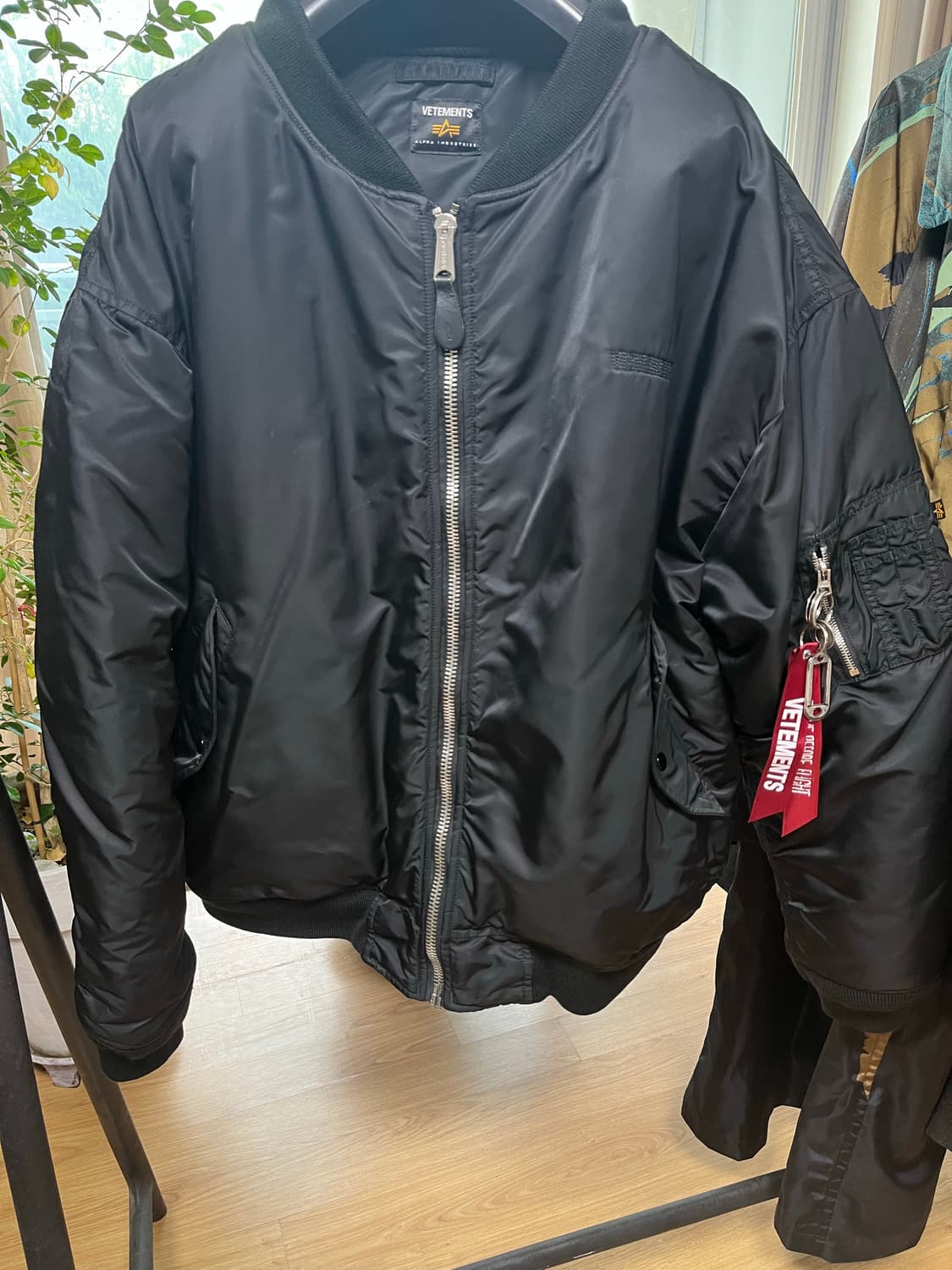 알파 베트멍 19fw ma-1 블랙 미디움 상품이미지1